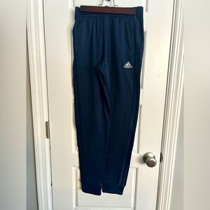 Adidas Boys Navy Tricot Joggers